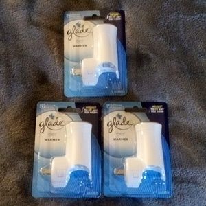 3 NEW GLADE PLUG INS WARMERS
